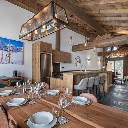 Duplex Pres Des Pistes Avec Hammam Et Cheminee A Le Praz - Fr-1-568-8 * クールシュヴェル