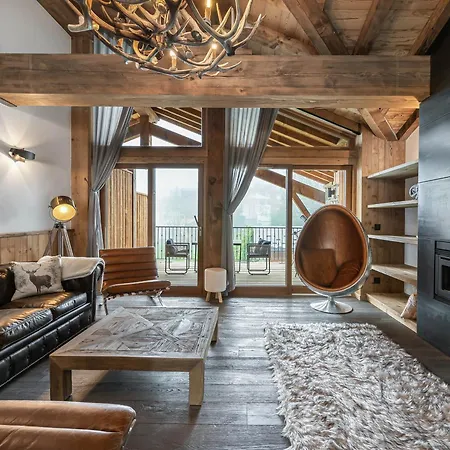 Duplex Pres Des Pistes Avec Hammam Et Cheminee A Le Praz - Fr-1-568-8